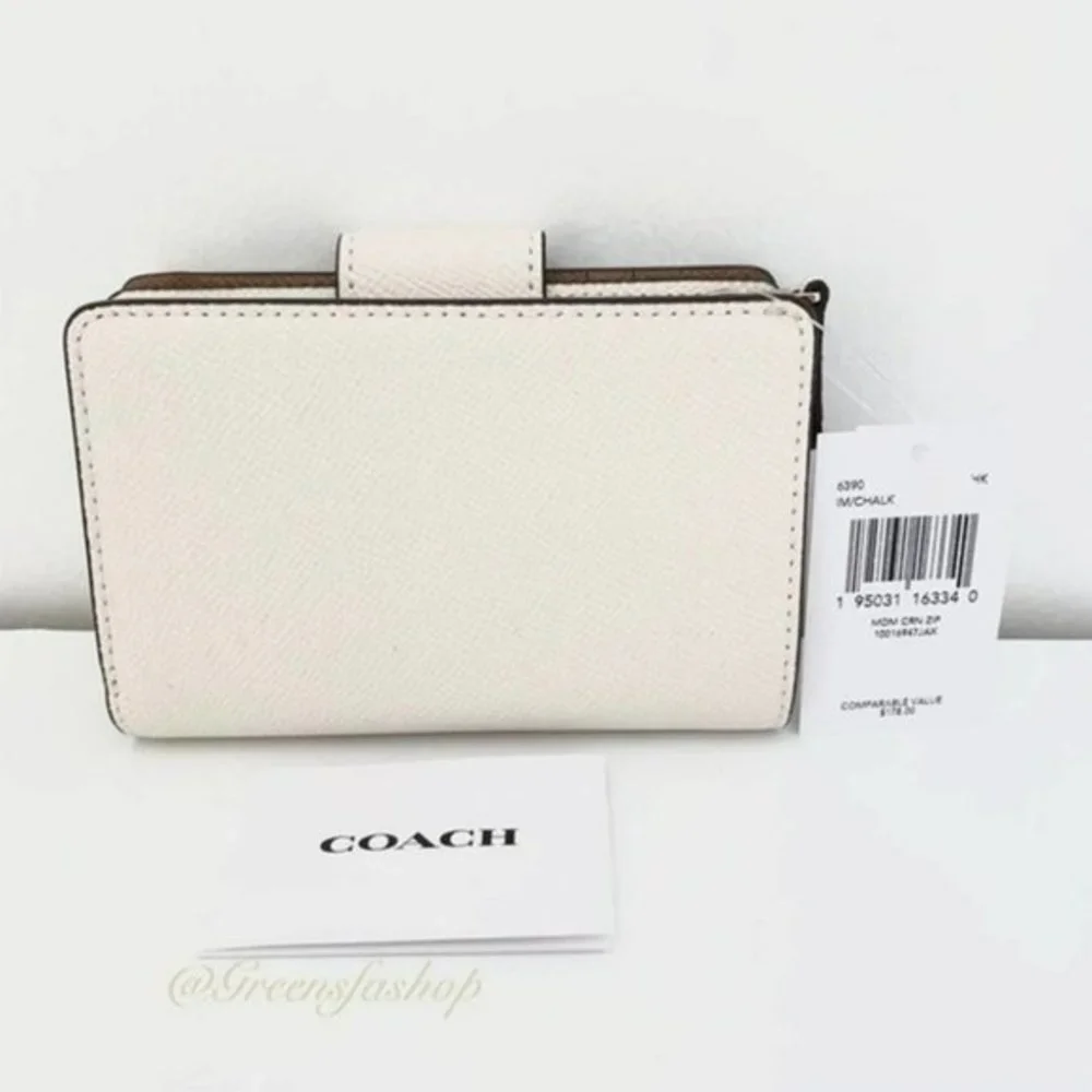 New Coach medium corner zip wallet - Picture 2 of 3